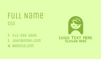 Happy Cute Girl Business Card Image Preview