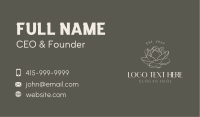 Luxury Floral Brand Business Card Image Preview