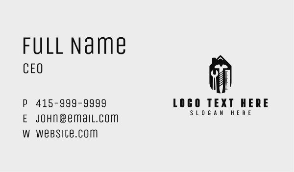 Home Renovation Carpentry Business Card Design Image Preview