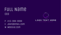 Tech Company Letter C Business Card Image Preview