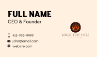 Mayan Ritual Mask Business Card Preview