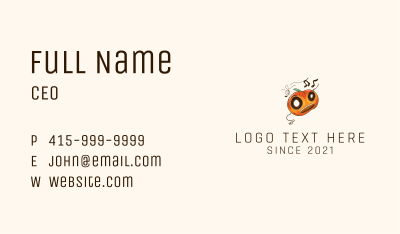 Pumpkin Boom Box Business Card Image Preview