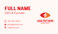 Lightning Bolt Eye  Business Card Image Preview