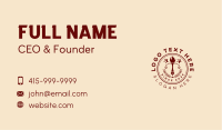 Legal Notary Justice Scale Business Card Image Preview