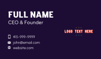 Pixel Gaming Wordmark Business Card Image Preview