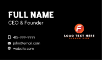 Cyber Tech Lettermark Business Card Image Preview