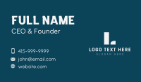 Classic Publishing Lettermark Business Card Preview