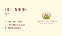 Wine Factory Emblem Business Card Image Preview