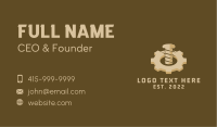 Industrial Bolt Gear Business Card Image Preview