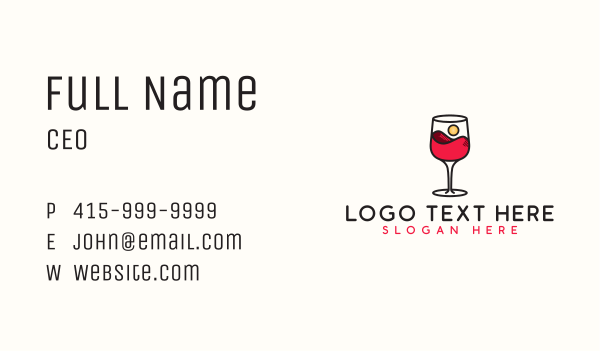 Red Mountain Liquor Business Card Design Image Preview