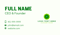 Leaf  Wellness Spa Business Card Preview