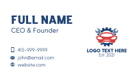 Garage Automotive Repair Business Card Preview