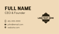 Outdoor Rough Mountain Business Card Image Preview