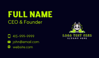 Evil Skull Smoke Business Card Image Preview