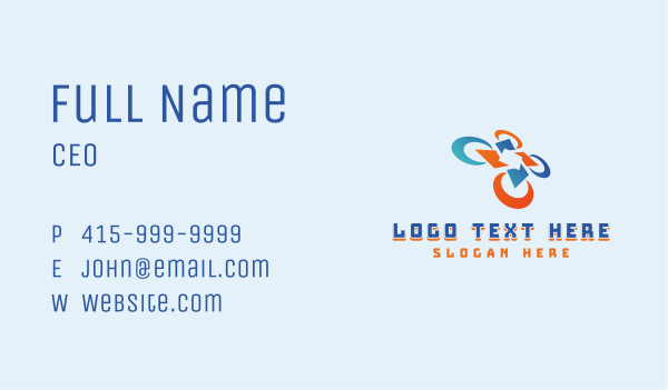 Aerial Drone Videography Business Card Design Image Preview