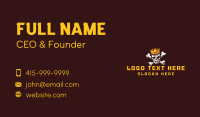Gaming Crown Skull Business Card Image Preview