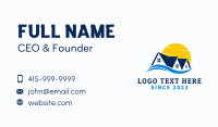 Sunny Wave Home Builder Business Card Image Preview