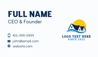 Sunny Wave Home Builder Business Card Preview