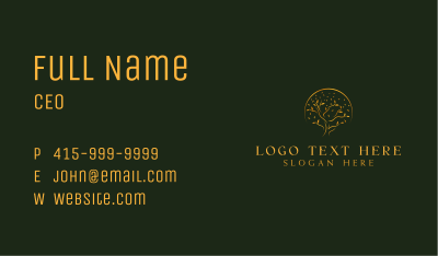 Luxury Tree Nature Business Card Image Preview