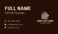 Growth Investment Graph Business Card Preview
