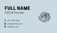 Saltwater Marine Fishing Business Card Image Preview