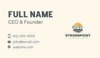 Minivan Road Trip Travel Business Card Image Preview