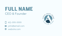 Generic Finance Letter A Business Card Image Preview