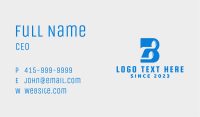 Letter B Note  Business Card Image Preview