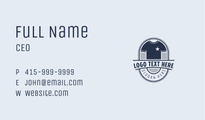 T-Shirt Clothing Boutique Business Card Image Preview