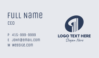 Construction Builder Column Business Card Image Preview