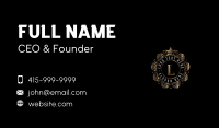 Luxury Crown Crest Business Card Image Preview