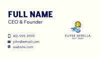 Water Polo Emblem  Business Card Image Preview