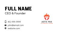 Grill Barbecue Cow Business Card Image Preview