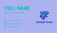 Graffiti Star Number 7 Business Card Image Preview
