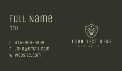 Gun Shield Security  Business Card Image Preview