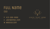 Luxurious Jewelry Necklace Business Card Image Preview