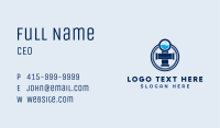 Water Plumbing Pipeline Business Card Image Preview