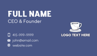 Greek Coffee Cup Business Card Preview