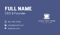 Greek Coffee Cup Business Card Preview