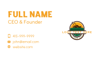 Lawn Gardening Mower Business Card Image Preview