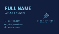 Blue House Squeegee Business Card Image Preview