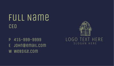 Organic Candle Store  Business Card Image Preview