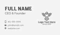Grey Eagle Shield Business Card Image Preview