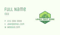 Landscaping Lawn Mower Business Card Image Preview