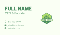 Landscaping Lawn Mower Business Card Image Preview