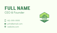 Landscaping Lawn Mower Business Card Image Preview