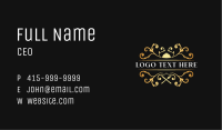 Gourmet Restaurant Catering Business Card Image Preview