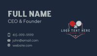 Table Tennis Sports Business Card Preview