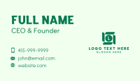 Green Business Lettermark  Business Card Image Preview