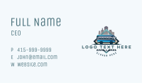 City Travel Bus Business Card Image Preview